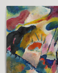 After Hover: Wassily Kandinsky - Landschaft mit Regen (1913)