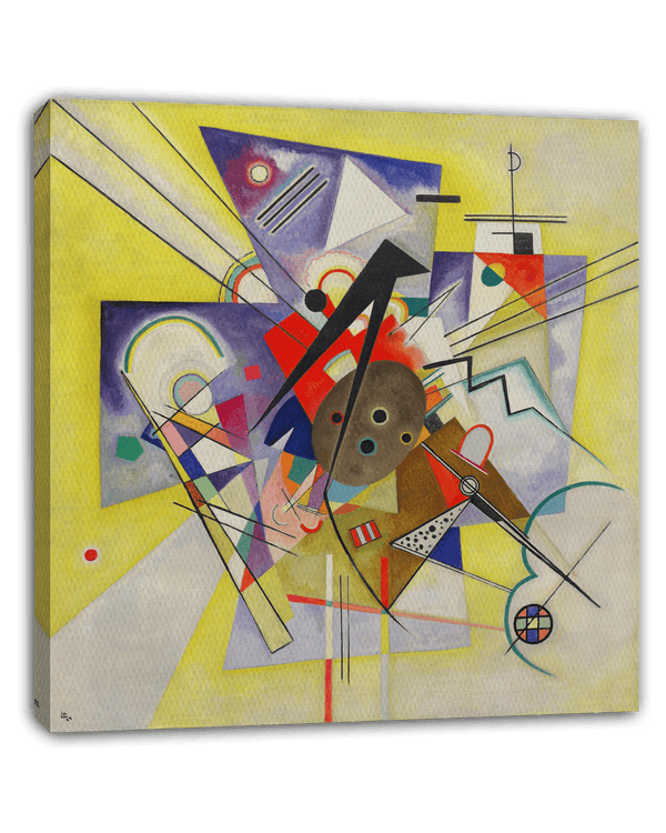 Wassily Kandinsky - Gelbe Begleitung (1924)
