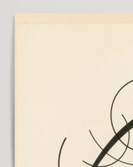 After Hover: Wassily Kandinsky - Freie Kurve zum Punkt - Begleitender Ton von geometrischen Kurven (1925)