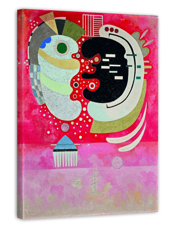 Wassily Kandinsky - Zwischen Zweien (1934)