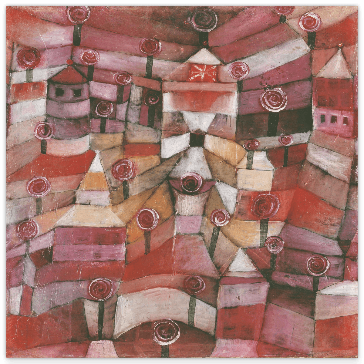 Paul Klee - Rosengarten (1920)