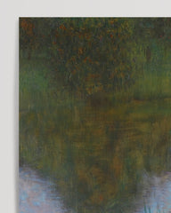 After Hover: Gustav Klimt - Seeufer mit Birken (1901)