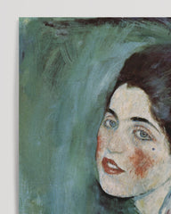 After Hover: Gustav Klimt - Bildnis einer Frau (1917)