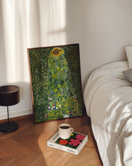 After Hover: Gustav Klimt - Die Sonnenblume (1907)
