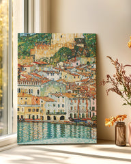 After Hover: Gustav Klimt - Malcesine am Gardasee (1913)