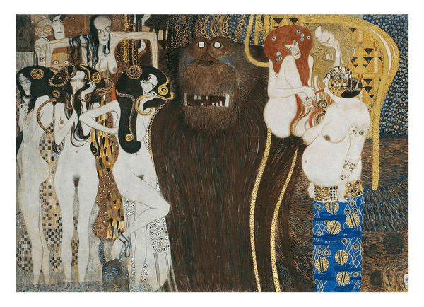 Gustav Klimt - Beethovenfries (1901)