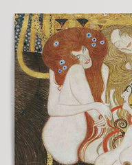 After Hover: Gustav Klimt - Beethovenfries (rechter Teil) (1901)