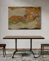 After Hover: Gustav Klimt - Wasserschlangen II (1904)