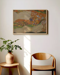 After Hover: Gustav Klimt - Wasserschlangen II (1904)