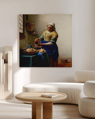 After Hover: Jan Vermeer - Das Milchmädchen (1658)