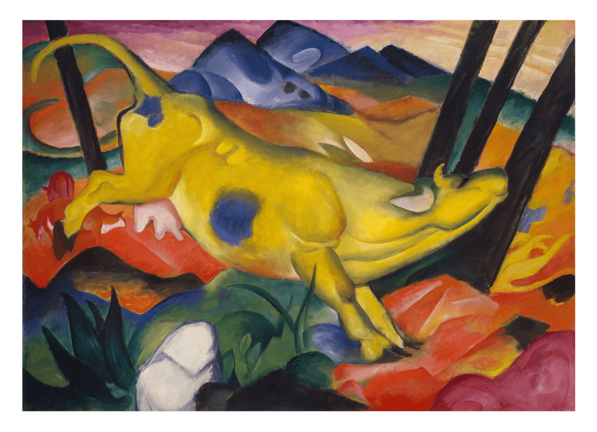 Franz Marc - Gelbe Kuh (1911)