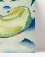 After Hover: Franz Marc - Liegender Hund im Schnee (191011)