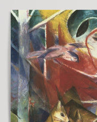 After Hover: Franz Marc - Rehe im Wald I (1913)