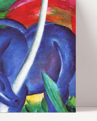 After Hover: Franz Marc - Die großen blauen Pferde (1911)