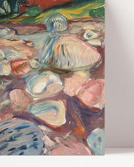 After Hover: Edward Munch - Küste mit rotem Haus (1904)