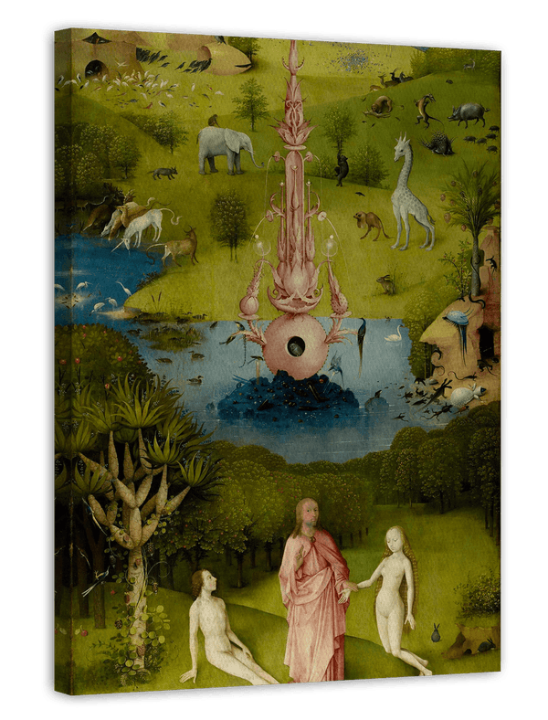 Hieronymus Bosch - Der Garten der Lüste (1490/1510) - Linke Tafel