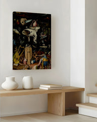 After Hover: Hieronymus Bosch - Der Garten der Lüste (1490/1510) - Rechte Tafel