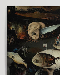 After Hover: Hieronymus Bosch - Der Garten der Lüste (1490/1510) - Rechte Tafel