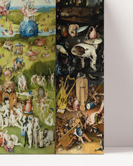 After Hover: Hieronymus Bosch - Der Garten der Lüste (1490/1510) - Alle drei Tafeln