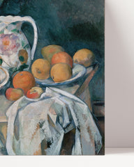 After Hover: Paul Cézanne - Stillleben mit Gardine (1895)