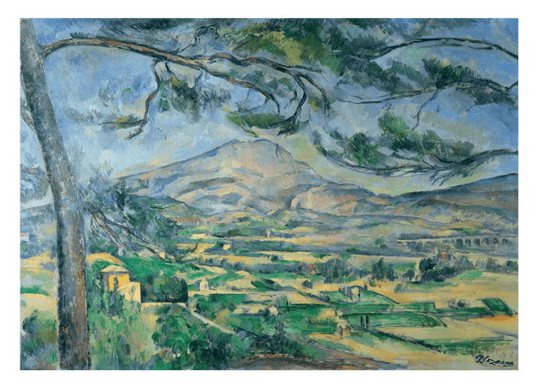 Paul Cézanne - Mont Sainte-Victoire (ca.1887)