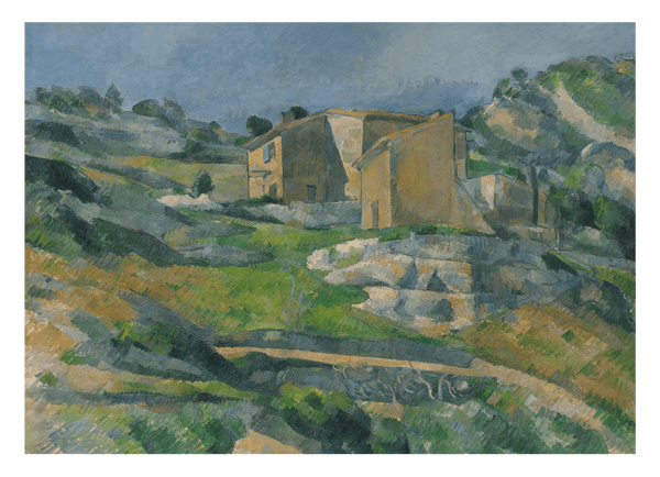 Paul Cézanne - Das Riaux-Tal nahe l'Estaque (1883)