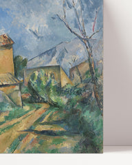 After Hover: Paul Cézanne - Das Haus Maria am Weg zum Château Noir (1895)