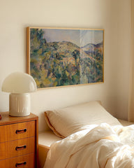 After Hover: Paul Cézanne - Blick aus das Domaine Saint-Joseph (späte 1880er)