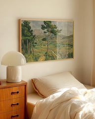 After Hover: Paul Cézanne - Mont Sainte-Victoire und das Viadukt am Flusstal des Arc (1882-1885)