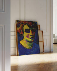 After Hover: Alexej von Jawlensky - Kunstdruck Gemälde mit Gesicht