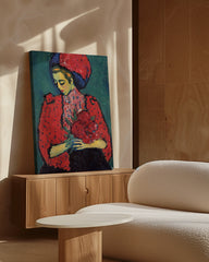 After Hover: Alexej von Jawlensky - Junge Frau mit Pfingstrose