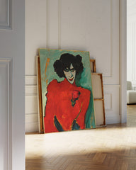 After Hover: Alexej von Jawlensky - Portrait der Tänzerin A. Scharoff