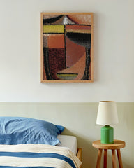 After Hover: Alexej von Jawlensky - Abstrakter Kopf in Brauntönen