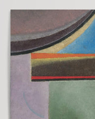 After Hover: Alexej von Jawlensky - Abstrakter Kopf in Grüntönen