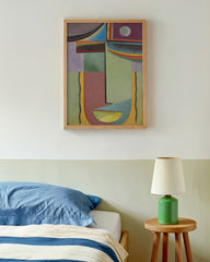 After Hover: Alexej von Jawlensky - Abstrakter Kopf in Grüntönen