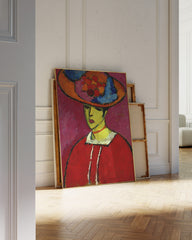 After Hover: Alexej von Jawlensky - Schokko mit Tellerhut