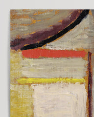 After Hover: Alexej von Jawlensky - Abstrakter Kopf - Gemälde-Kunstdruck in hellen Farben