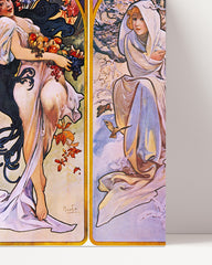 After Hover: Alfons Mucha - Vier Jahreszeiten