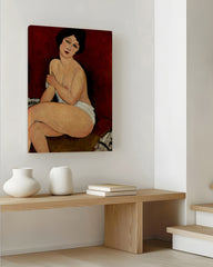 After Hover: Amedeo Modigliani - Sitzende Nackte auf Divan