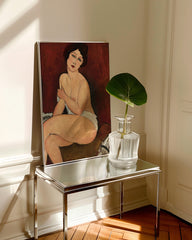 After Hover: Amedeo Modigliani - Sitzende Nackte auf Divan