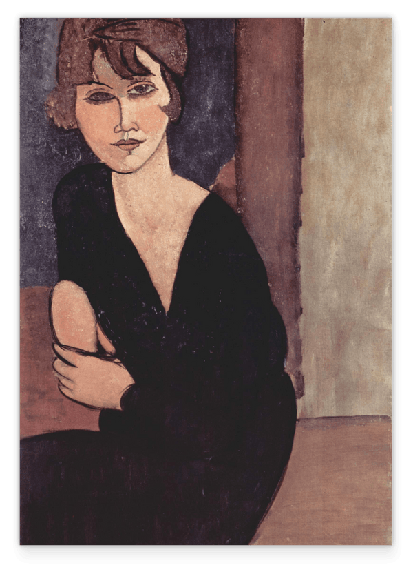 Amedeo Modigliani - Sitzende Frau