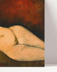 After Hover: Amedeo Modigliani - Nu Couché au coussin bleu