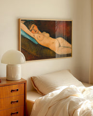 After Hover: Amedeo Modigliani - Nu Couché au coussin bleu