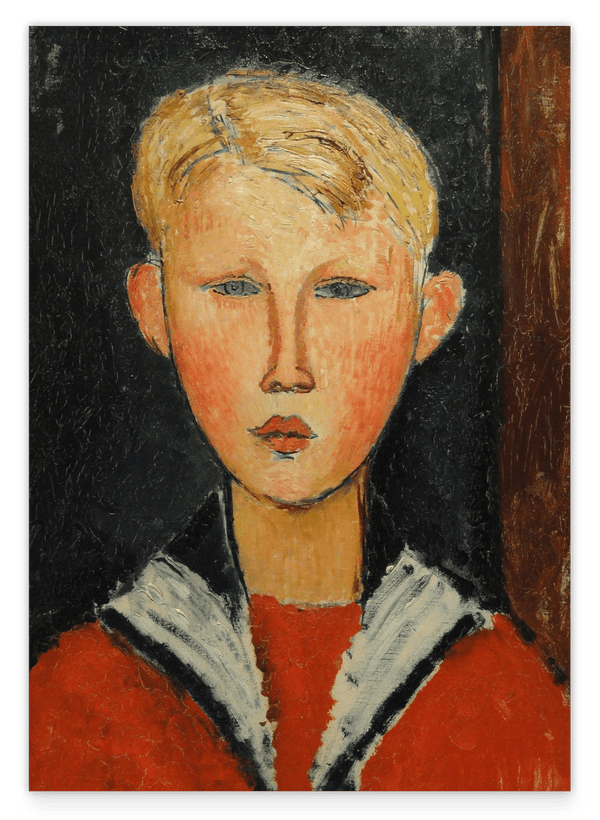 Amedeo Modigliani - Der Junge mit den blauen Augen