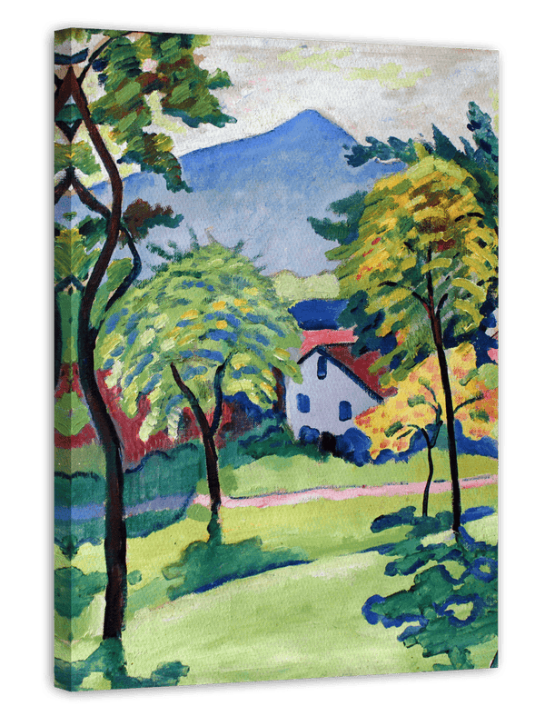 August Macke - Tegernsee Landschaft Anagoria