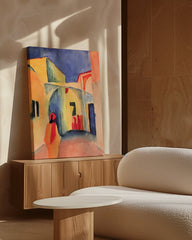 After Hover: August Macke - Blick auf eine Allee in Tunis