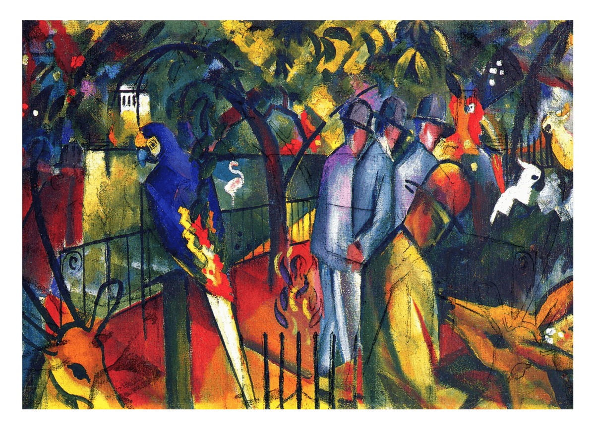 August Macke - Zoologischer Garten