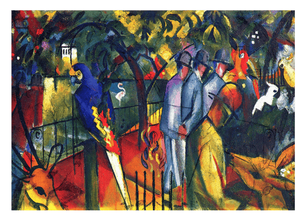 August Macke - Zoologischer Garten