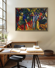 After Hover: August Macke - Zoologischer Garten