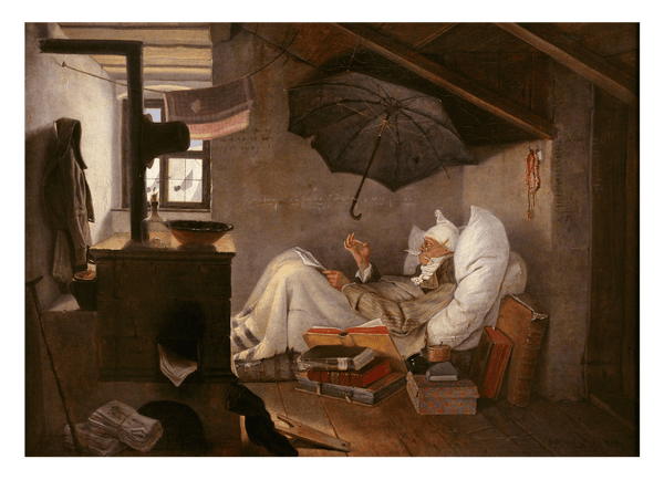 Carl Spitzweg - Der arme Poet